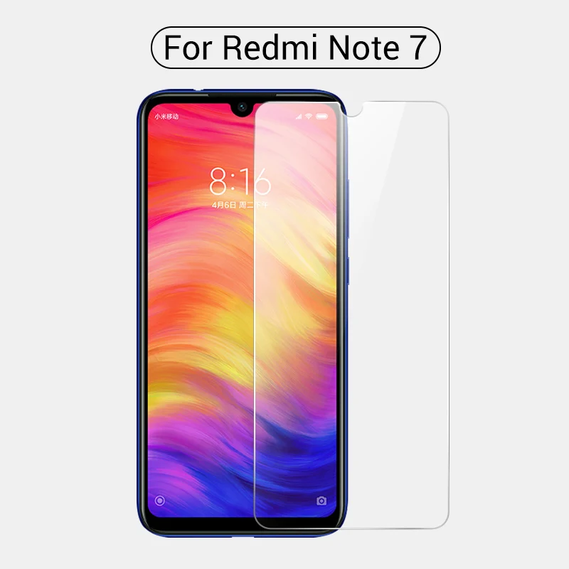for redmi note 7 PZOZ для Xiaomi mi 8 9 cc9 Red mi 5a стекло закаленное Pocophone F1 6a mi A2 Lite Защитная пленка для экрана красное mi Note 5 6 7 pro стекло - Цвет: for redmi note 7
