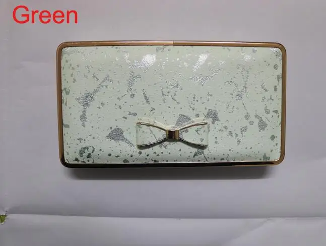 green Брендовый кошелек, женский кошелек, держатель для карт, карман для мобильного телефона, искусственная кожа, женская сумка на цепочке,, женский клатч, кошельки, 451 - Цвет: green