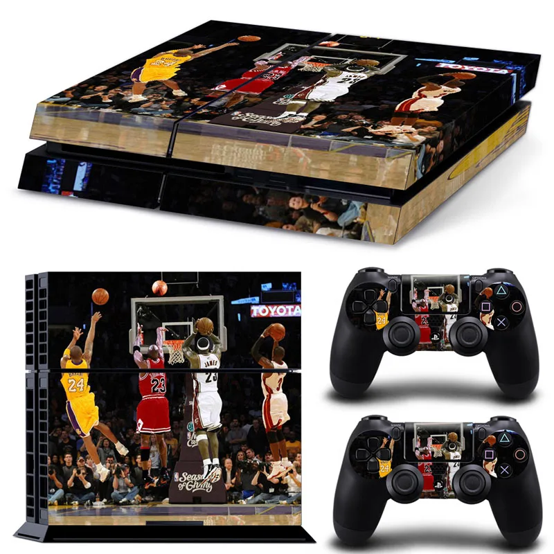 OSTSTICKER Баскетбол MVP стиль защитные Виниловые наклейки кожи для Playstation 4 PS4 консоли и