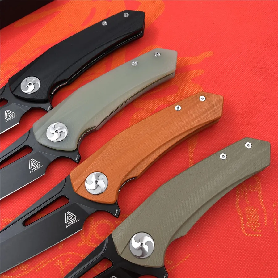 MAXACE AIOROSU Fengshen серии tornado 440C стальное лезвие G10 ручка инструменты для кемпинга