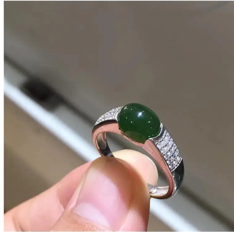 

Кольцо женское из серебра 925 пробы, 6 х8 мм