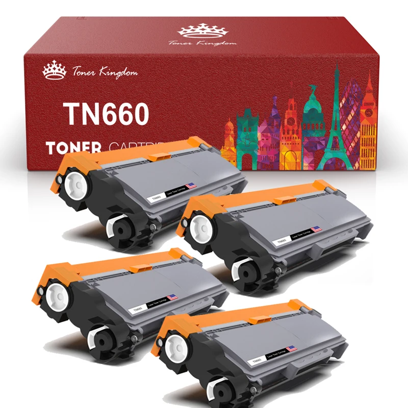 Тонер Королевство 4x TN 630 TN630 TN660 картриджи для брата HL L2260D L2300D L2320D L2340DW DCP L2520DW L2540DW
