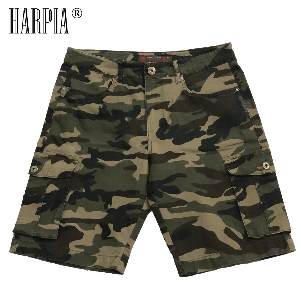 Harpia горячая распродажа Новые короткие штаны мужские хлопковые камуфляжные