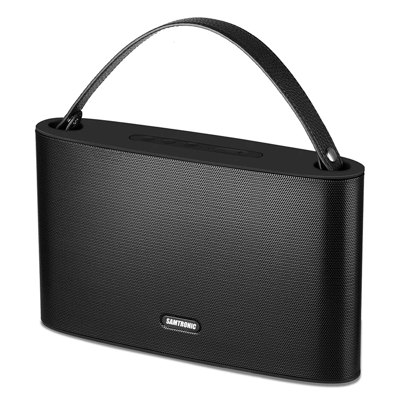 Samtronic T58 портативные беспроводные bluetooth колонки 20 Вт стереозвук FM Super Bass домашняя