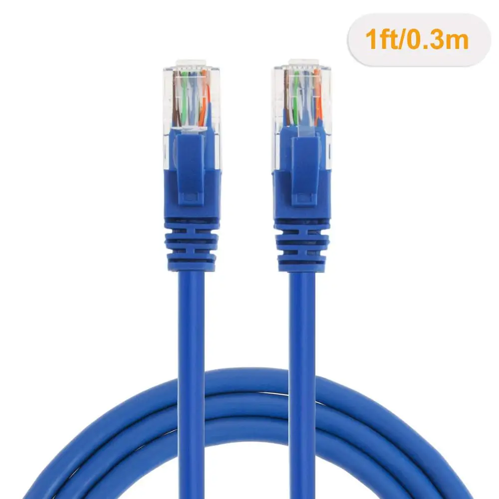 Ethernet-кабель CAT6 CableCreation [5-Pack] UTP 1 гигабитный 250 МГц Ethernet-патч-кабель совместимый с