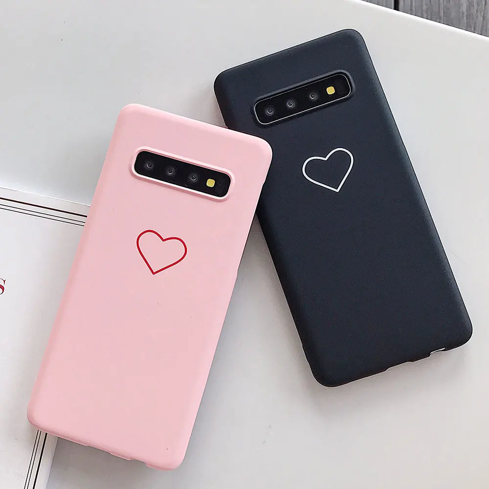 Чехол для телефона KISSCASE Love Heart Samsung Galaxy A50 A70 A7 A9 2018 A3 A5 J3 J5 J7 2017 A30 S7 Edge S8 S9 S10 Plus