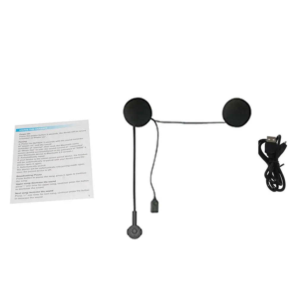 Моторная Беспроводная bluetooth гарнитура мотоциклетный и лыжный шлем наушники