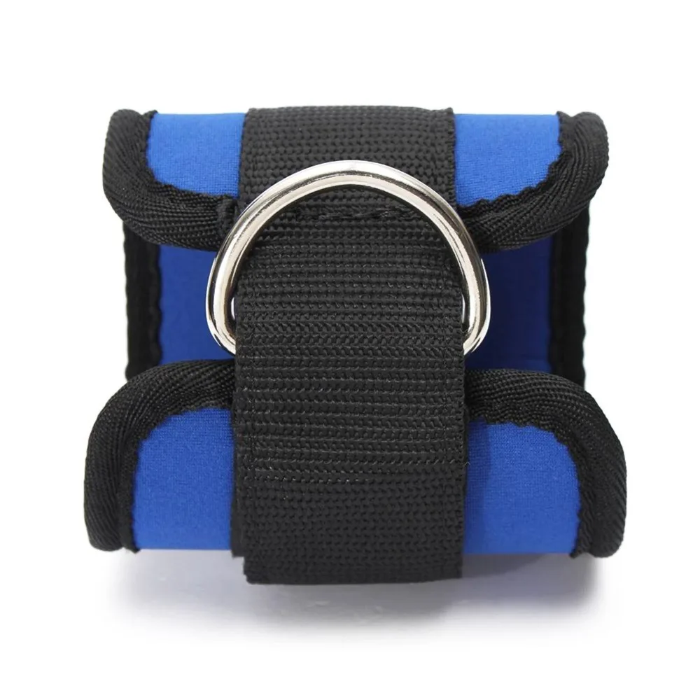 1 пара бодибилдинг сопротивление ремешок D ring ремешки на лодыжке Домашняя