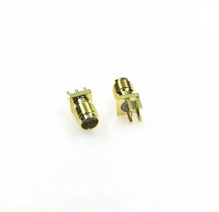 20 шт. SMA Женский РЧ разъем SMA-KE 1 6 мм PCB Крепление и Гнездовой прямой припой адаптер |