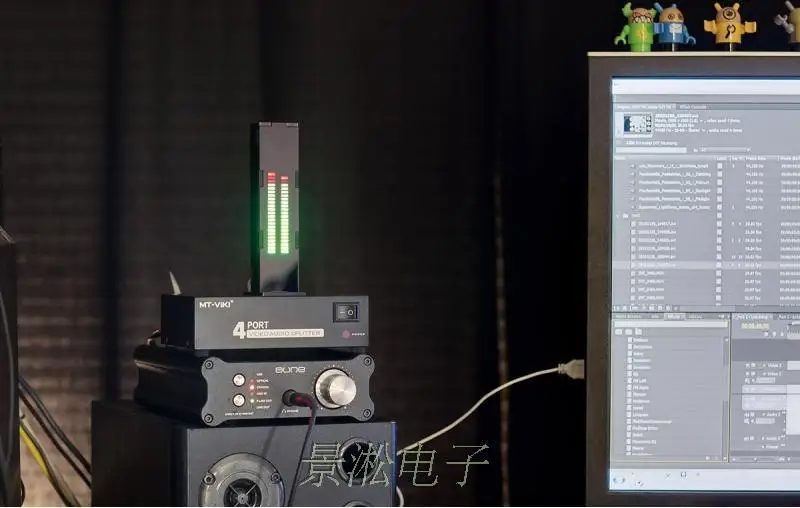 AS30 30 сегмент светодиодный индикатор уровня Музыка спектр электронный ритм