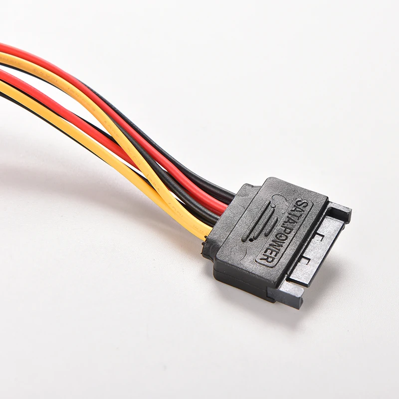 19 см 5 Pin SATA папа 2 распределитель Женский Кабель питания сплиттера|Кабели