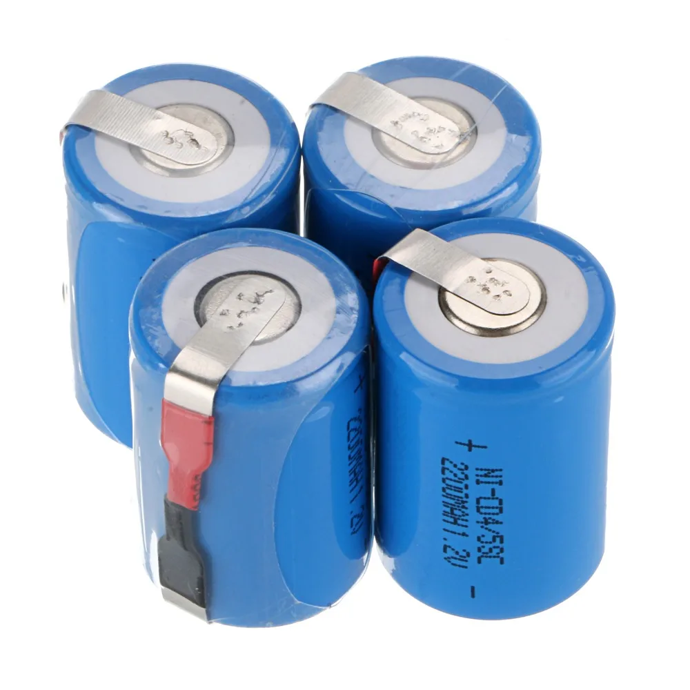 8 шт Anmas power 1,2 V 4/5 SC Sub C 2200mAh Ni-CD nicd Sub C аккумуляторные батареи разных цветов