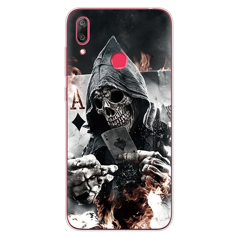 kykoupai Чехол с рисунком короля королевы для huawei Y7 Y72019, мягкий силиконовый чехол для телефона, чехол для huawei Y7 Pro, модный чехол - Цвет: kykoupai