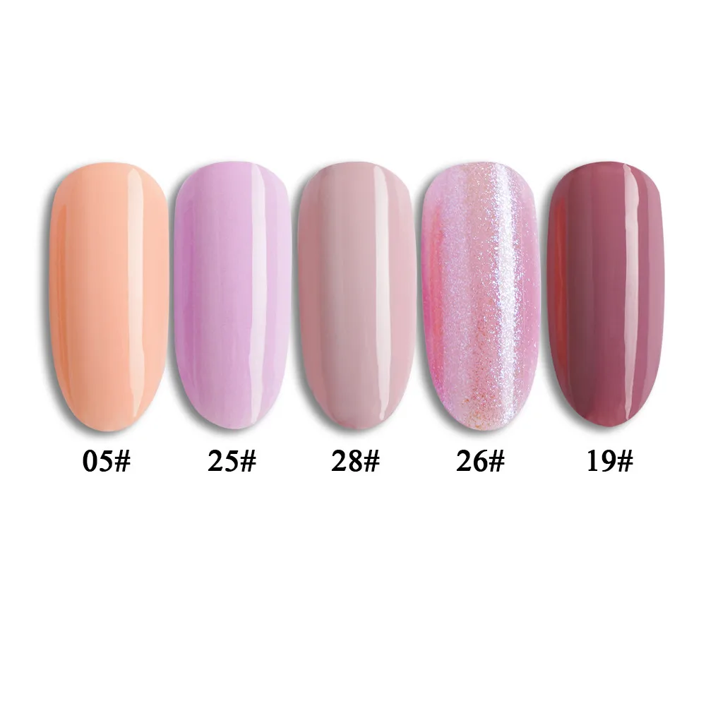 5PCS-04 Yayoge одношаговый Гель-лак 5 шт. Гель-лак для рисования ручка 3 в 1 Цвета Гель-лак для ногтей ручка быстрое строительство маникюр - Цвет: 5PCS-04