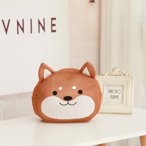 Розовый Медведь Даффи стеллалу hello kitty моя мелодия Cinnamoroll Luna Cat Rilakkuma ЦУМ Микки, Дональд Дак косметический мешок моющийся мешок для хранения - Цвет: Розовый