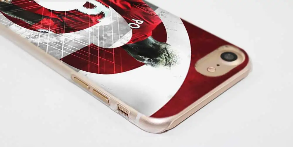 PlusFootball изображение Paul Pogba модный прозрачный чехол для iPhone Си р XS Max XR X 4S 5S SE 6 6s 7 8 Plus