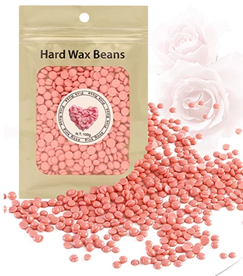 Rose wax Нагреватель для воска эпилятор для эпиляции набор нагревателей для всего тела ноги руки брови Бикини Женщины безболезненный спа дома машина - Цвет: Rose wax