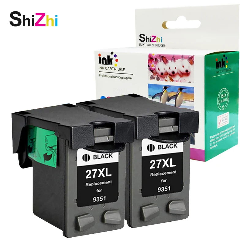 SHIZHI совместимый 27XL 28 XL чернильный картридж для HP 27 Officejet 4255 4256 4355 5608 5609 5679 5610