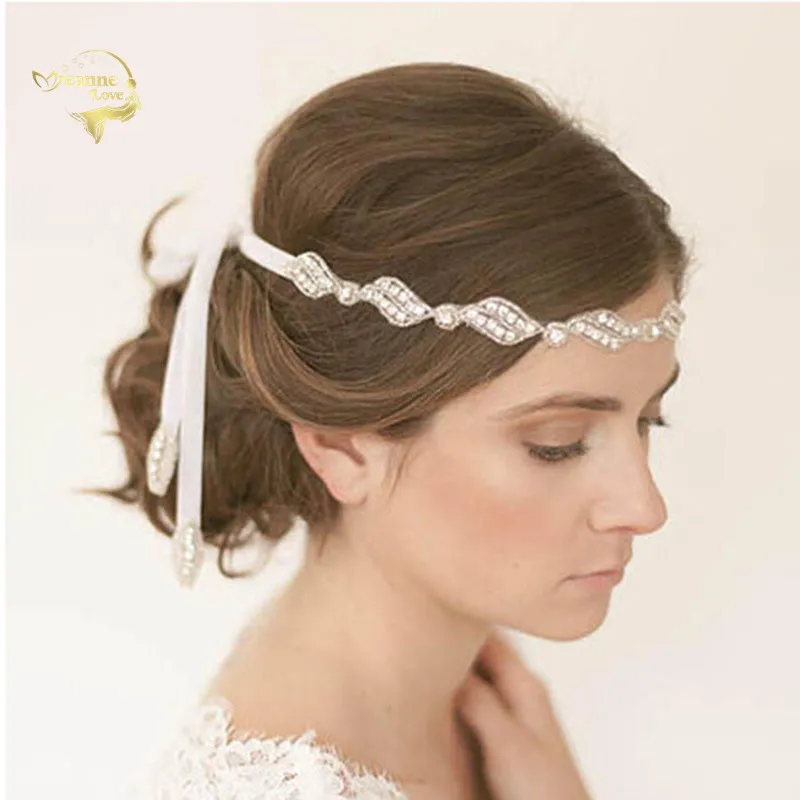 Shinning Rhinestone Ladies Headband 30cm Wedding Bridal Headwear for Womens Accesories Decoracion For Hair Mariage 2019 | Свадьбы и