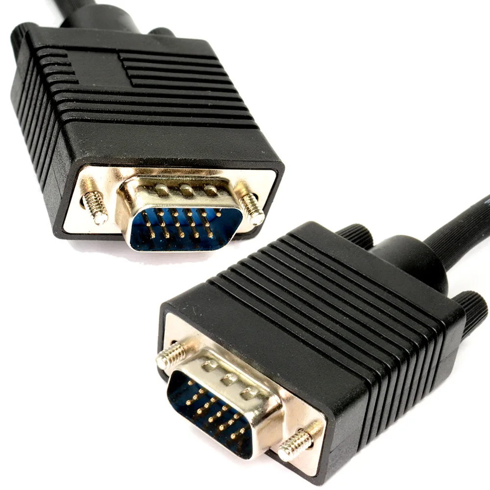 Штекер штекер SVGA/VGA монитор ПК на TFT свинцовый Кабель 1 8 м|svga to svga|vga svgasvga svga |