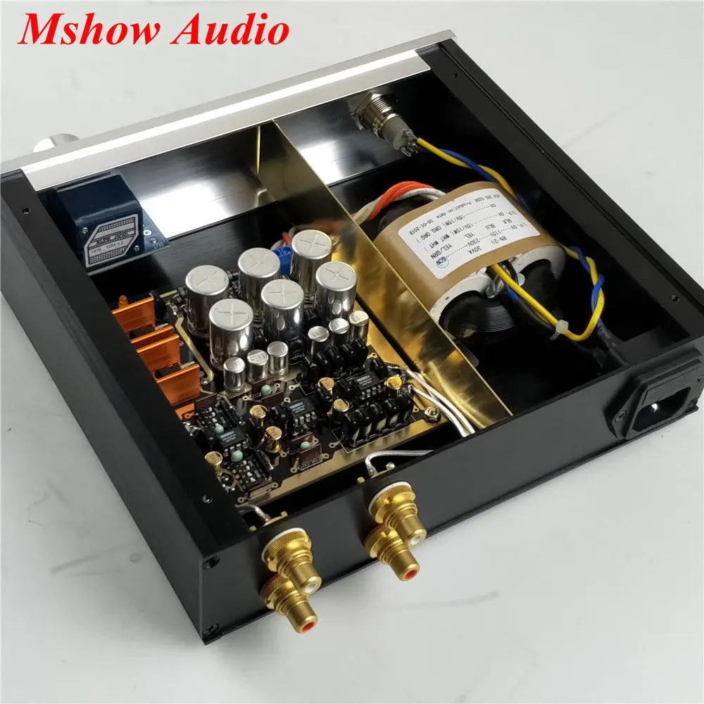Законченный высококачественный предусилитель для HIFI аудио вы можете регулировать усиление хорошего звука