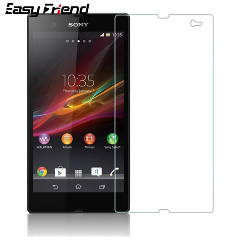 

For Sony Xperia Z L36H C660x C6603 C6602 Screen Protector 9H Protective Film Guard Premium Tempered Glass