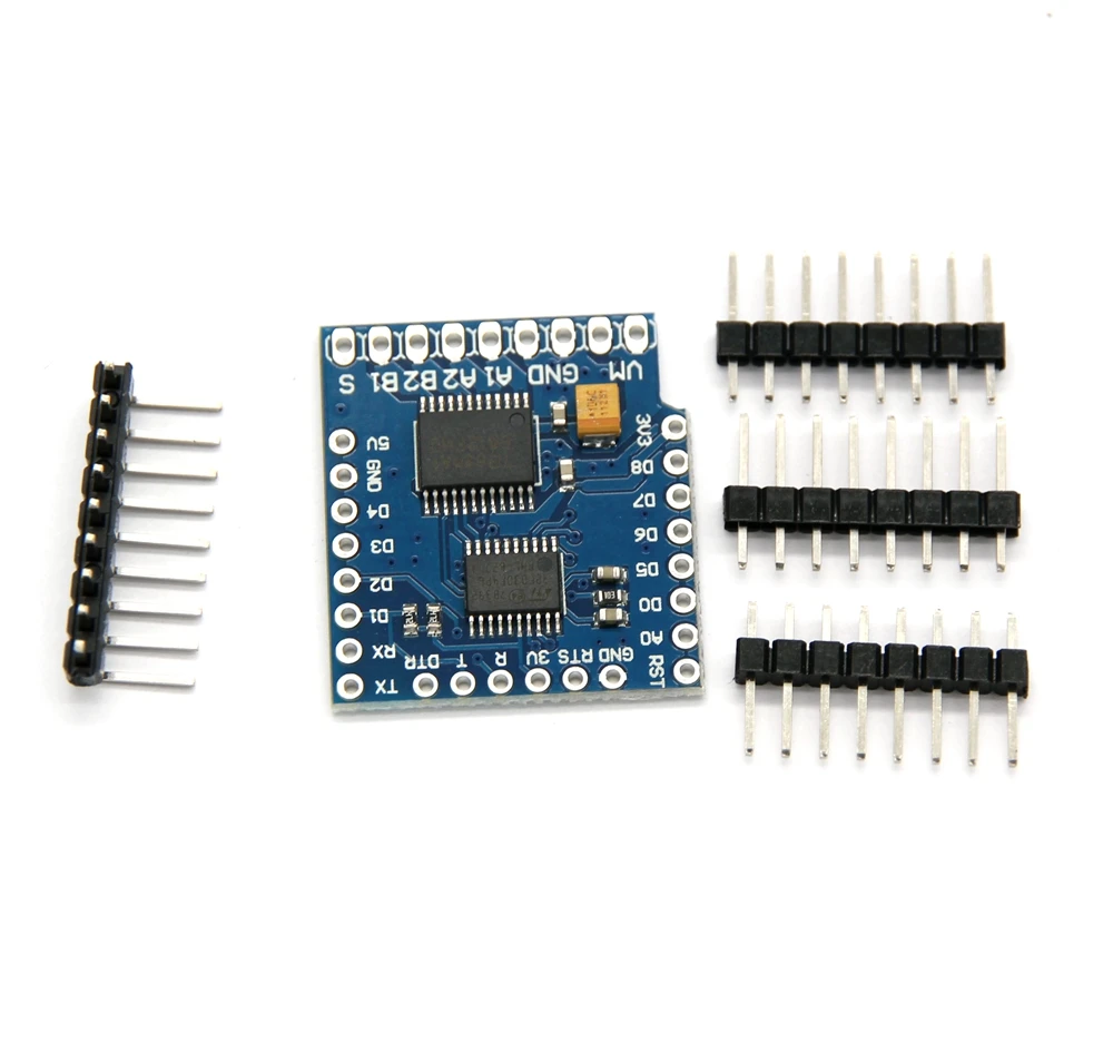 Щит драйвера электродвигателя D1 mini I2C модуль с двумя двигателями|module|module i2c |