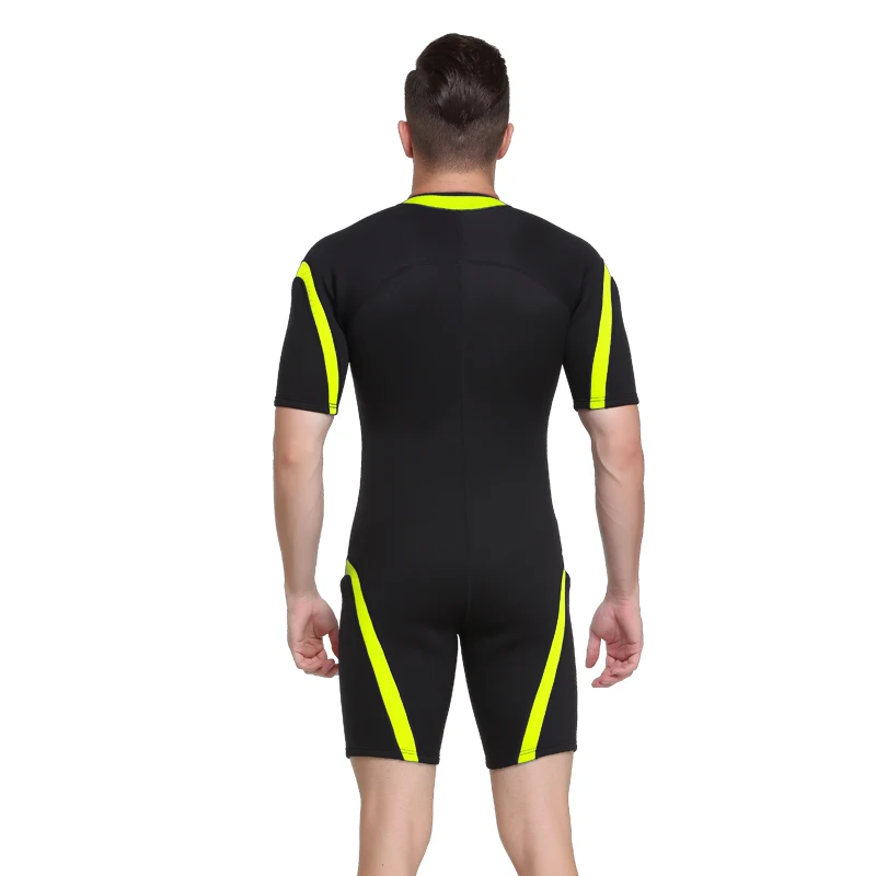 

SBART Neoprene Wetsuit Men Snorkeling Surf Mergulho 2mm One piece Suit Diving Equipment Short Wetsuits for Underwater Hunting N