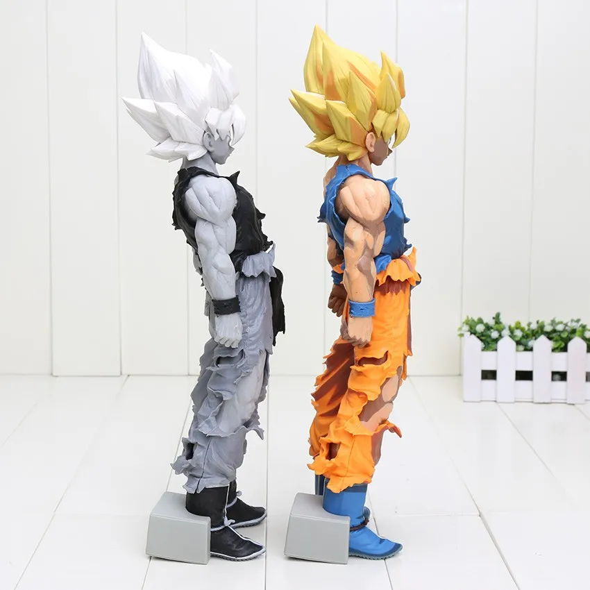 31 см Big Dragon Ball Z Супер из мультфильма Dragon Ball MSP супер сайян сын Гоку черный Вегета из ПВХ, движущаяся фигурка, Коллекционная модель, игрушка