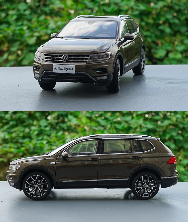 1/18 Tiguan L SUV литая модель металлическая модель автомобиля SUV игрушки для мальчика Подарочная Коллекция с коробкой