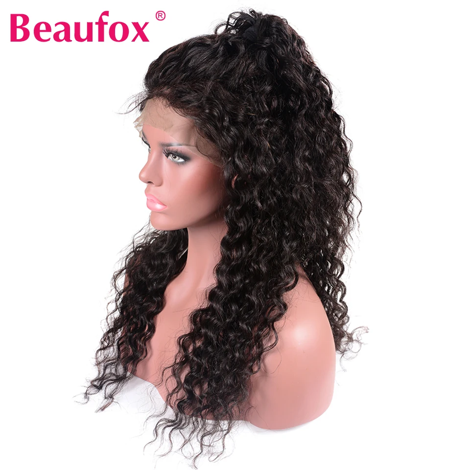 Beaufox, 13*4, парики из натуральных волос на кружеве для женщин, перуанские волосы, волнистые волосы на кружеве, Парики Для Волос Remy