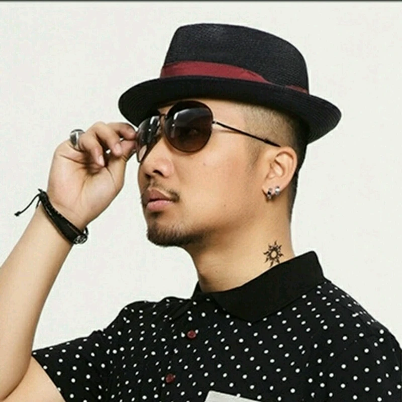 1 пара крутых мужских сережек из нержавеющей стали серебристого и золотого цвета