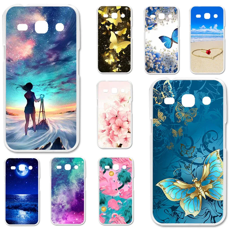 TPU Cases For Samsung Galaxy G350E Case Silicone Floral Painted Bumper For Samsung Star 2 Plus SM-G350E 4.3 inch Phone Cover