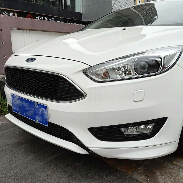 Для Ford Focus Хэтчбек передние гоночные грили подходят передний бампер решетка верхняя черная Авто Комплект запчастей для корпуса