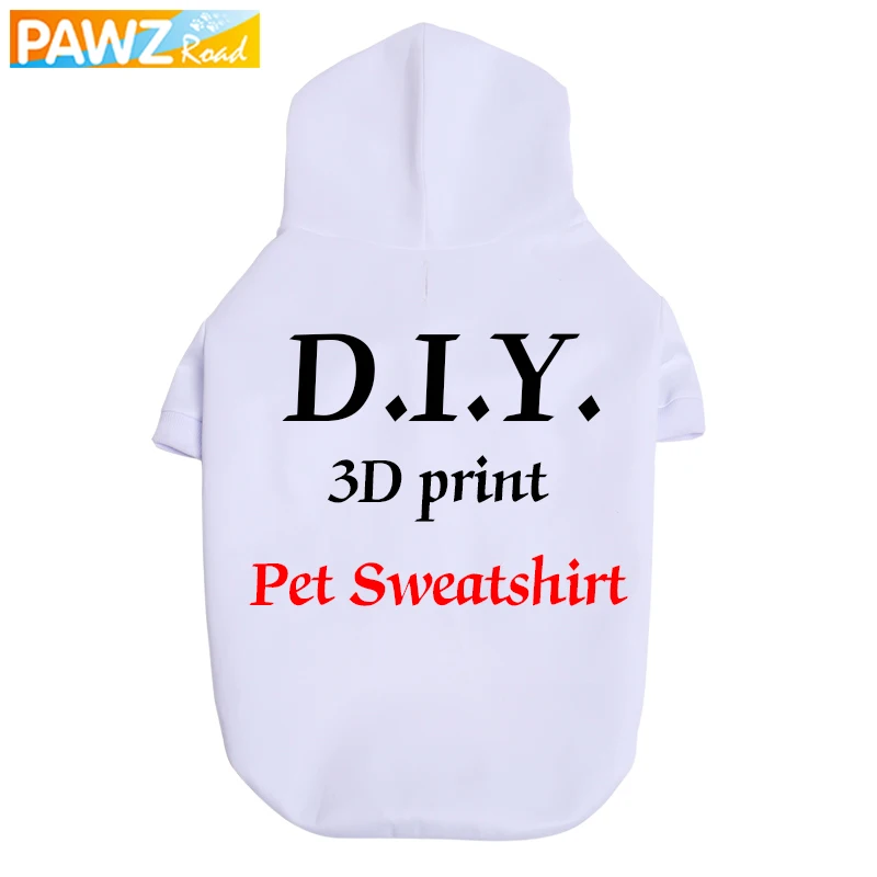 Одежда для домашних собак DIY 3D принт Толстовка индивидуальная Толстовка Уникальный индивидуальный дизайн S-6XL одежда для больших собак Прямая