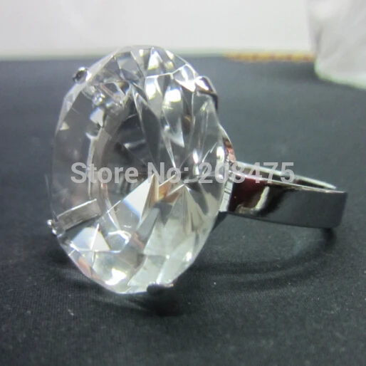 

Кольцо-держатель для салфеток с кристаллами и бриллиантами для свадебного украшения