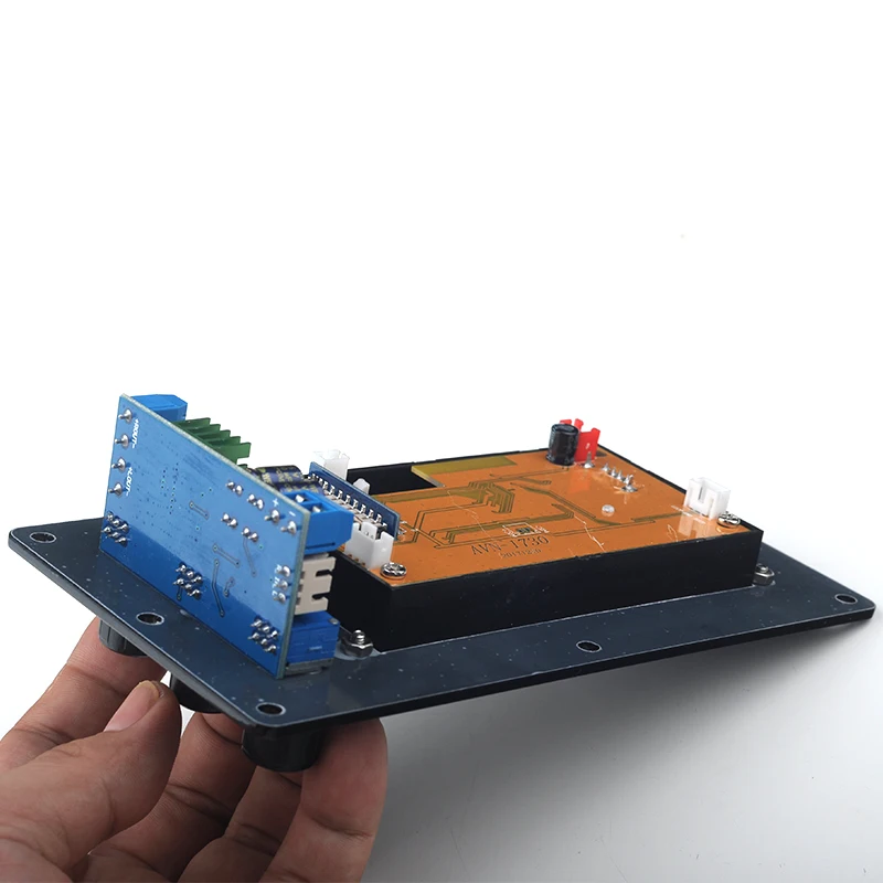 Lusya TPA3116 Bluetooth 50 Вт* 2 streo аудио усилитель доска с цветным экраном Spectrumt для автомобиля DC12V H2-003