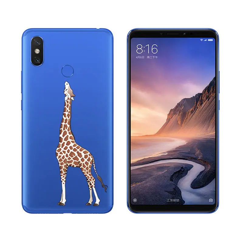 Чехол Arvin для Xiaomi Max 3 силиконовый мягкий чехол из ТПУ с узором A2 умный защитный