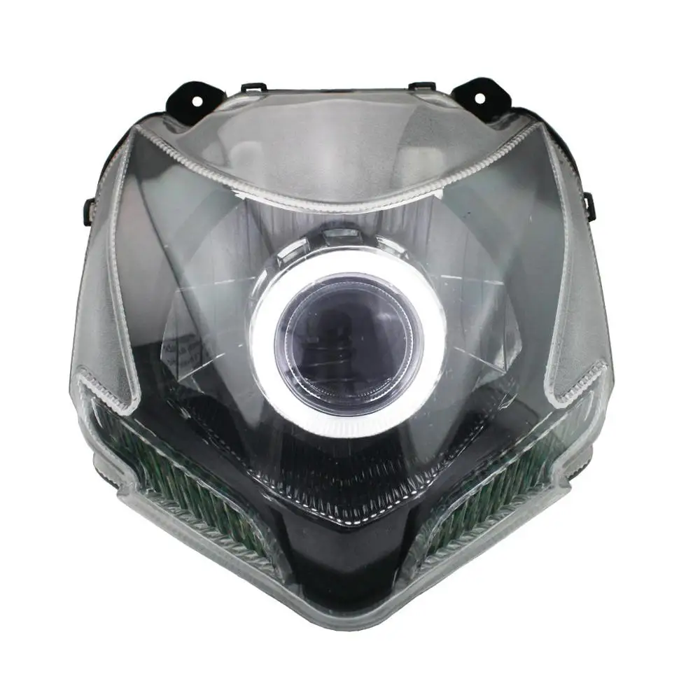 Without Demon Eye KT светодиодная фара в сборе для Ducati Street Fighter 848 2009 - Цвет: Without Demon Eye