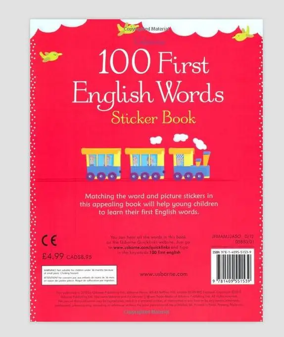 Бесплатная доставка лучшие книги для картин детей 100 первых английских слов