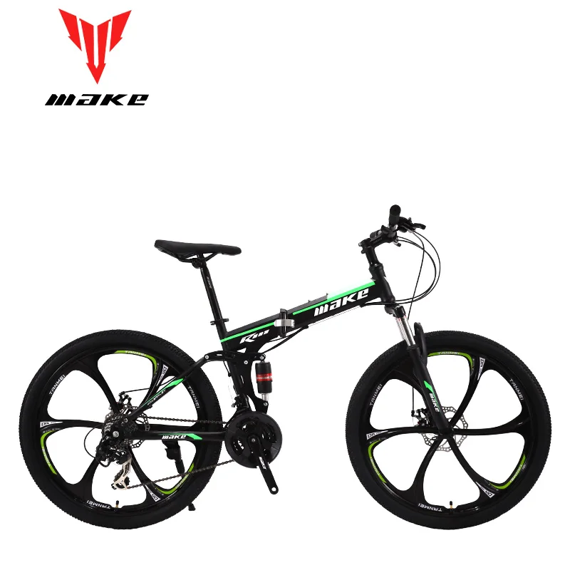 Стальная рама Make горный велосипед 26 дюймов SHIMANO MTB 24 скорости | Спорт и развлечения