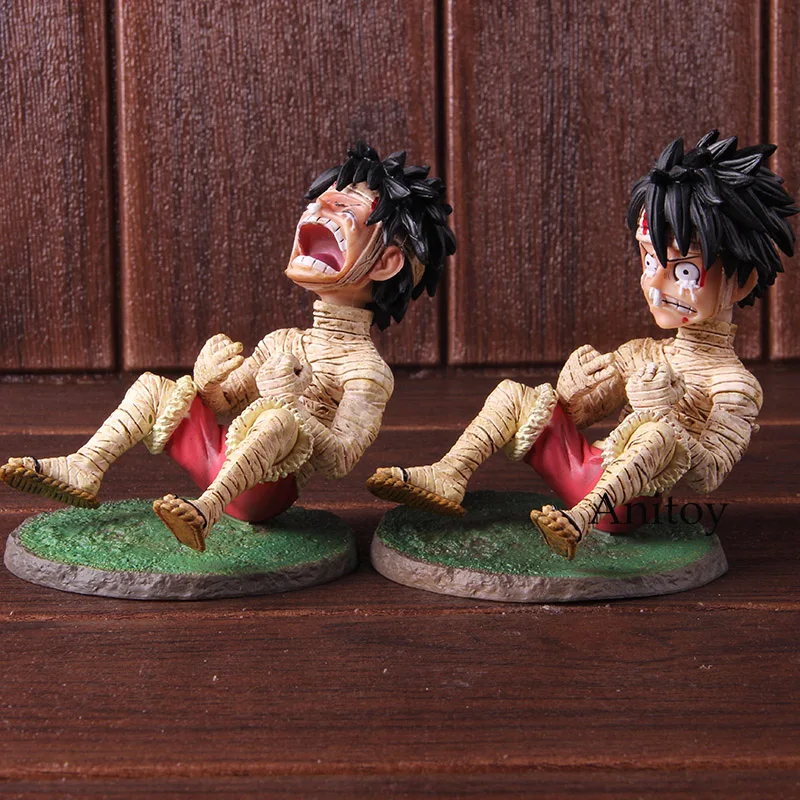 Один кусок обезьяны D. Luffy плачет Ver. ПВХ луффи одна деталь фигурка героя Коллекционная модель игрушки