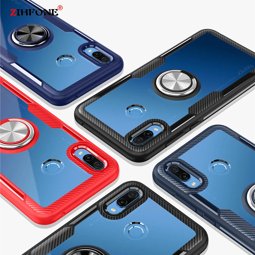 Автомобильный держатель из закаленного стекла чехол для телефона s Huawei Honor Play