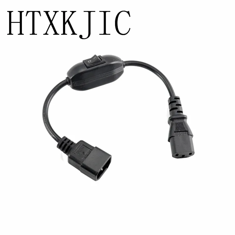 C14-C13 удлинитель питания IEC 320 C13 мама к C14 папа с 10 А выключателем | Компьютеры и офис