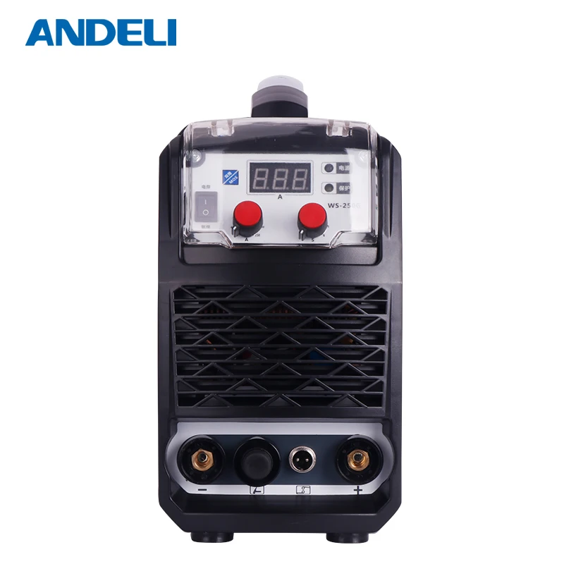 ANDELI Tig сварочный аппарат аргон инвертор постоянного тока TIG 250MS из нержавеющей