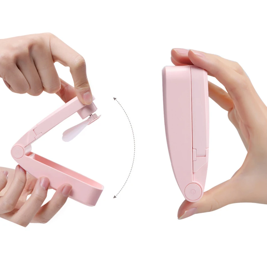 Портативный USB мини зарядки Карманный складной вентилятор электрический ручной