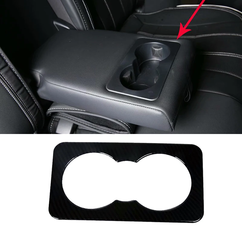 Для Land Rover Range Velar 2017 2018 углеродное волокно Внешний Вид Автомобильная Задняя рама