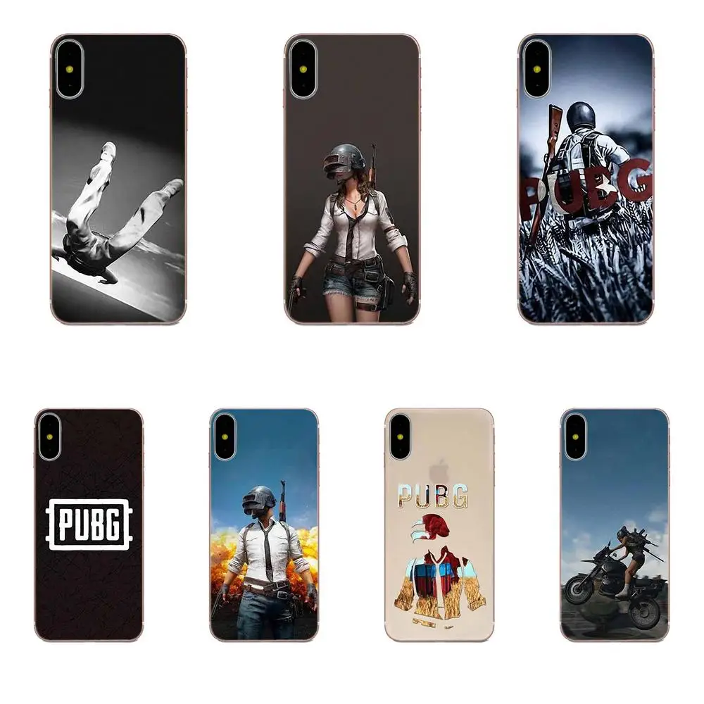 Мягкая Печать Capa Pubg мобильные наклейки для Xiaomi Redmi Mi Note 7 8 9 SE Pro Lite Go