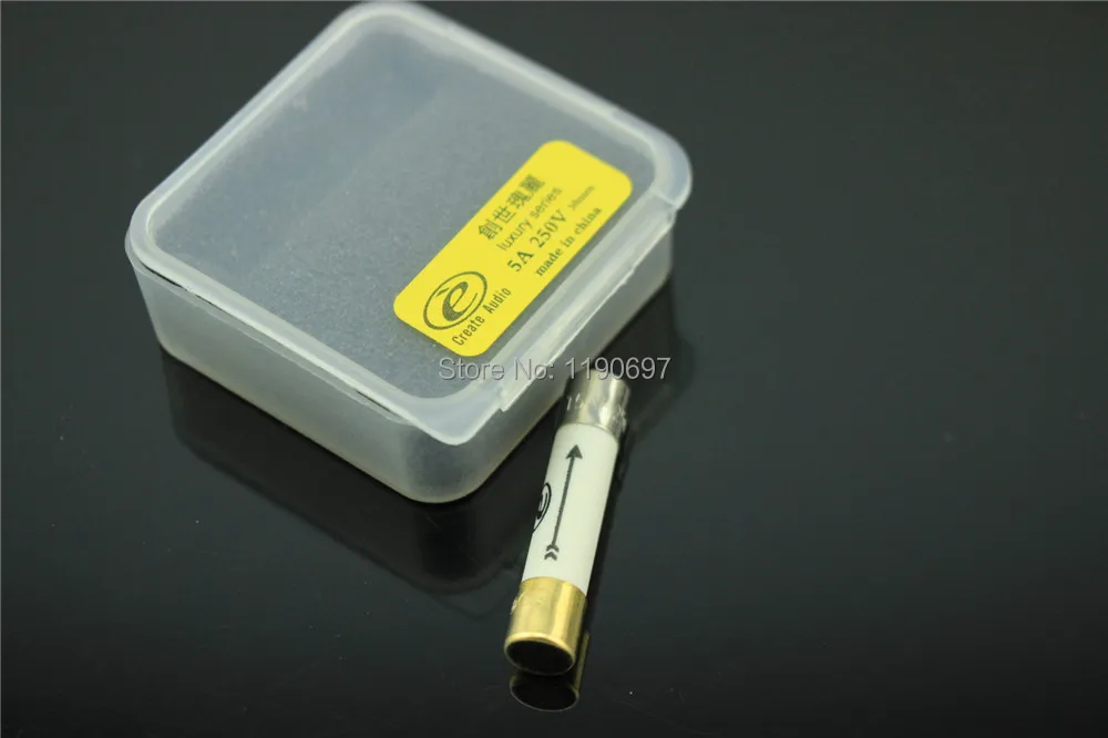 1 шт. Create Audio FUSE Ceramic DIY HIFI аксессуары для усилителей Deluxe M (роскошная серия) 250V 6*30mm 1A