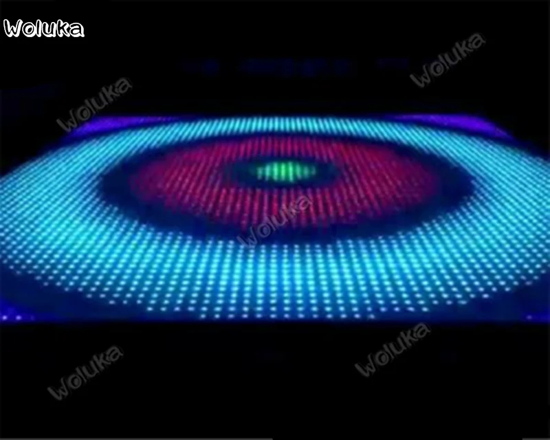 Светодиодная напольная плитка для видеосъемки RGB панель танцев CD50 W03|Эффект